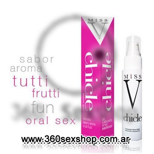 Gel Para Sexo Oral Sabor Chicle 50ml